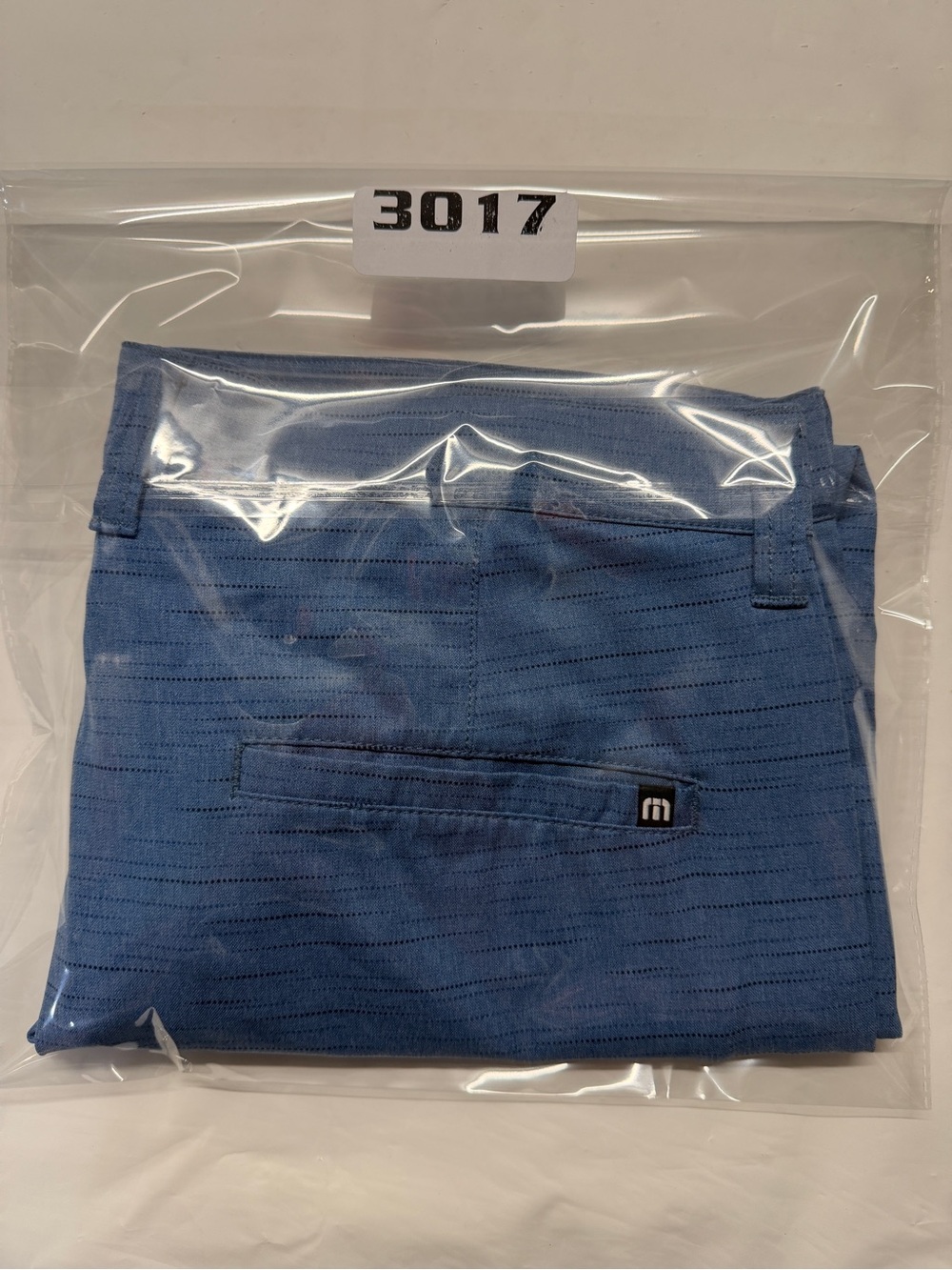 Travis Mathew Sky Blue Flat-Front Men's Shorts - Picture 6 of 6